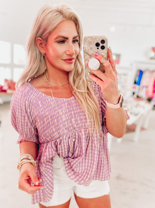 Isla Smocked Top