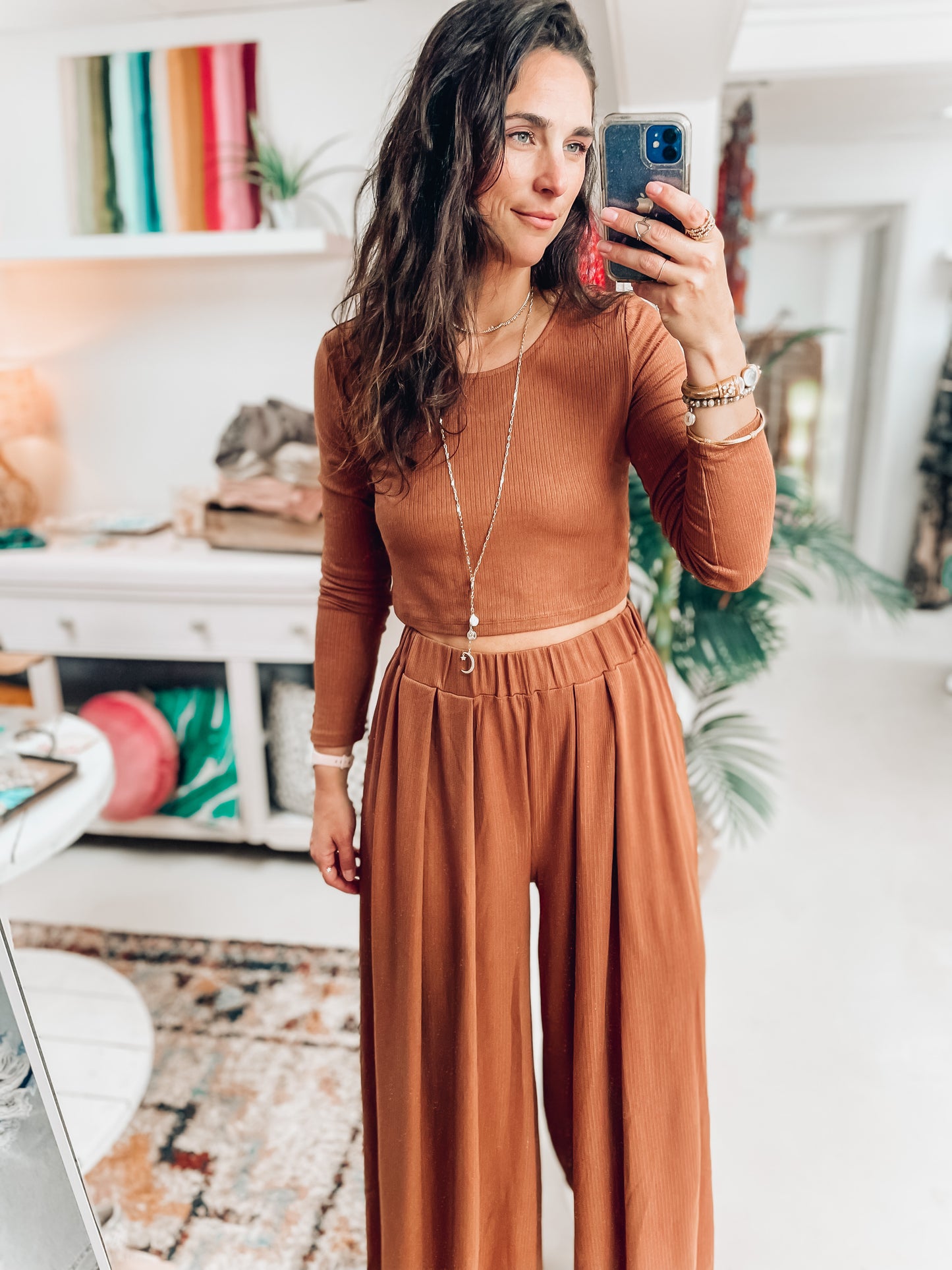 Toffee Girl Ribbed Top