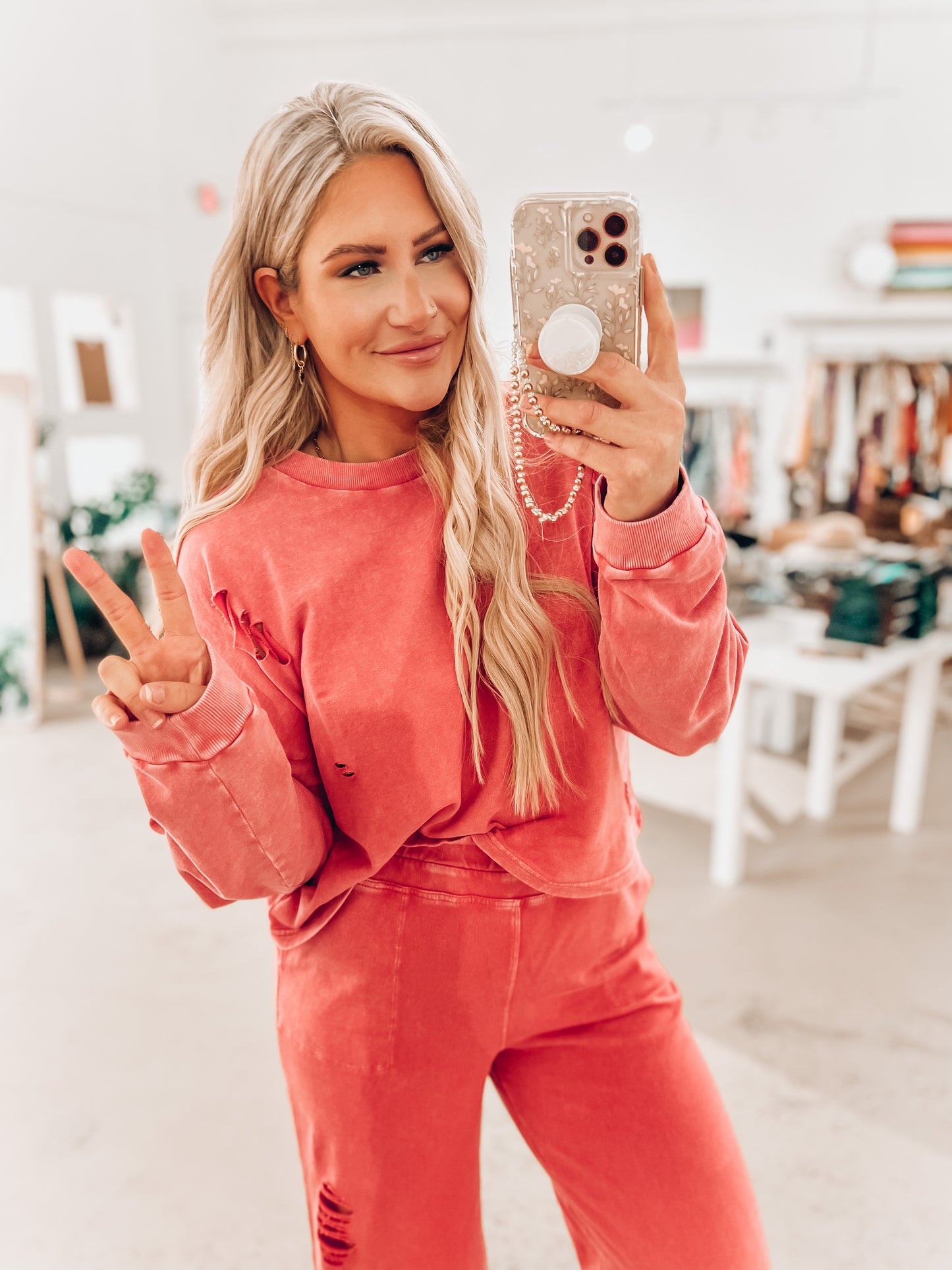 Millie Distressed Set