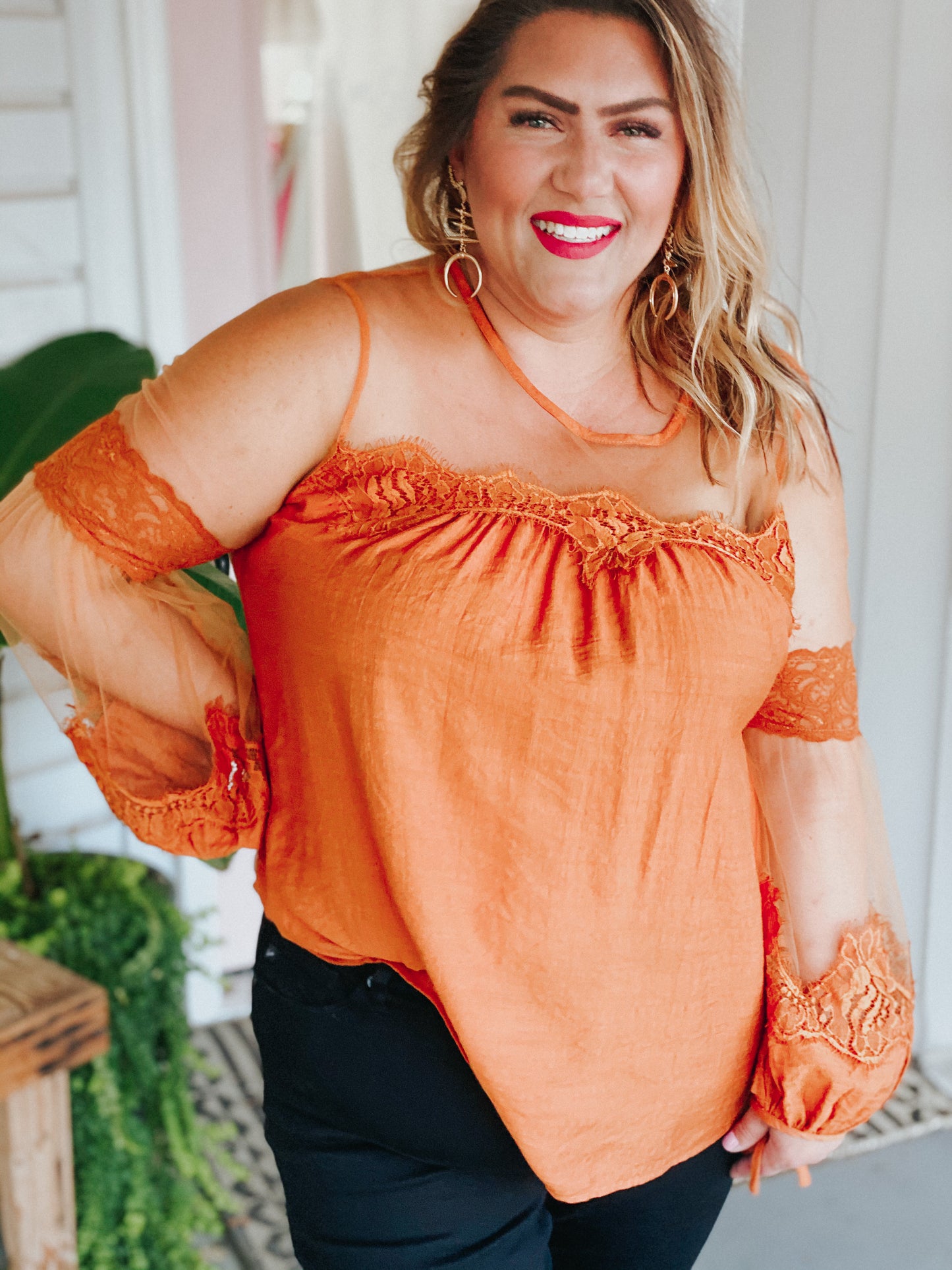 Maddie Lace Top