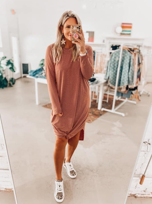 Monroe Striped Dress