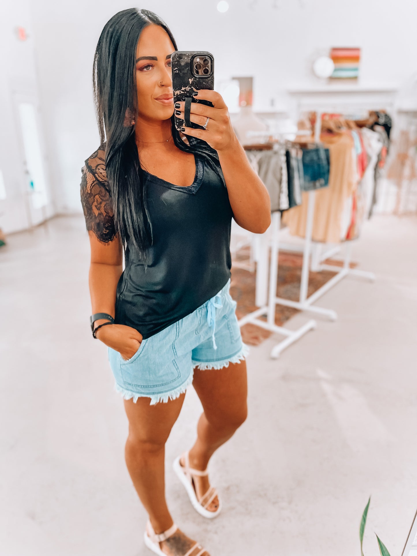 Sweet Side Lace Top
