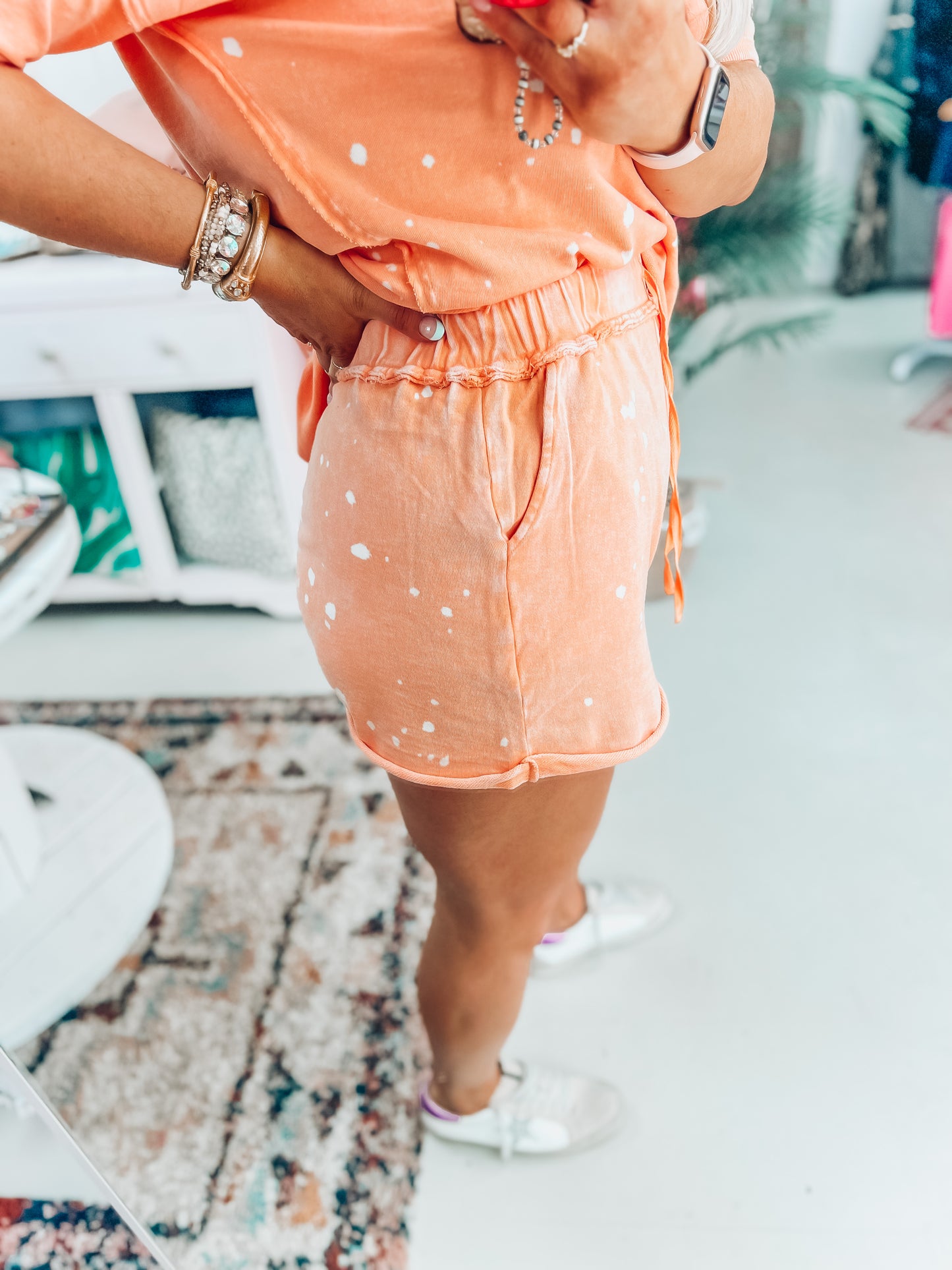 Jojo Bleached Shorts