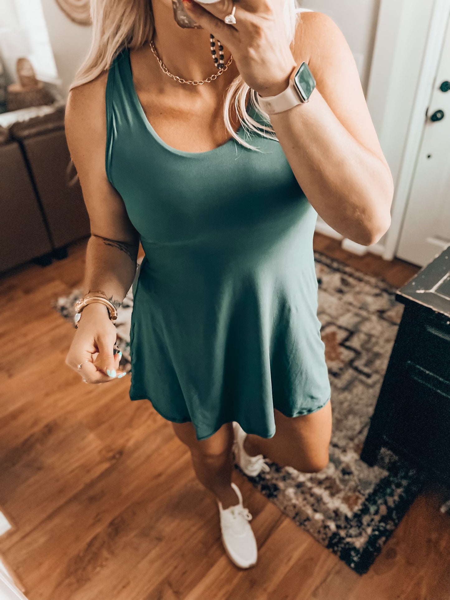 Sadie Everyday Dress- Spruce