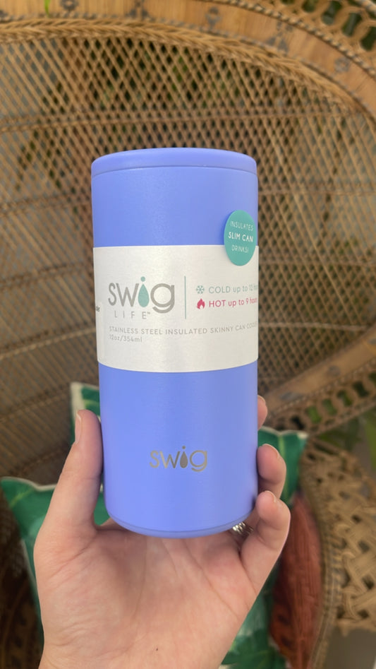 Hydrangea Skinny Can Cooler