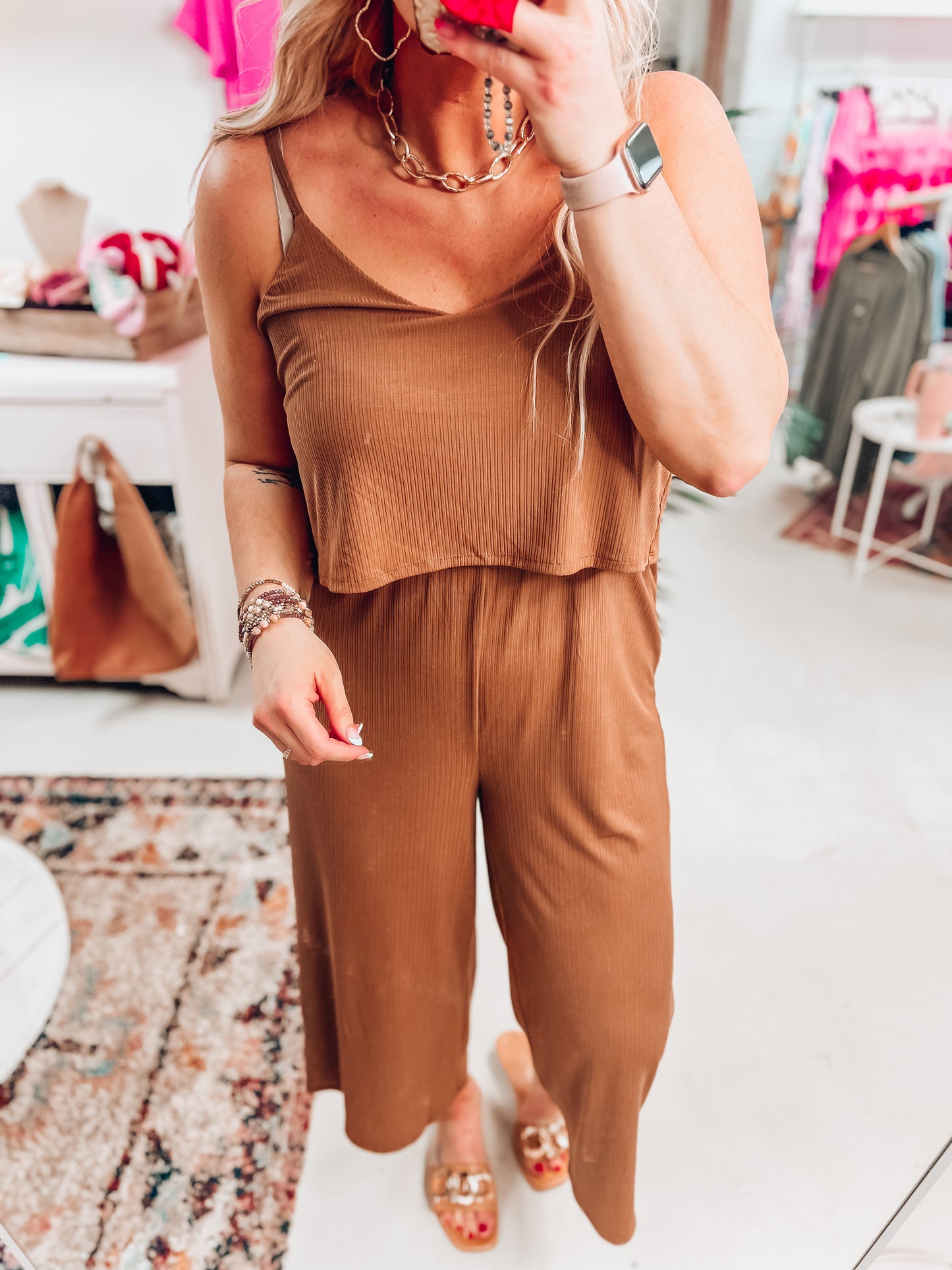 Serina RIbbed Jumpsuit - 3 Colors!