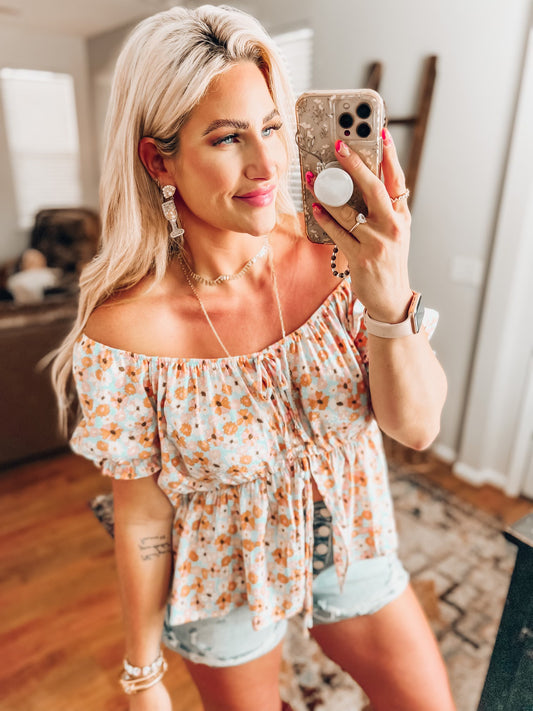 Lizzy Floral Top