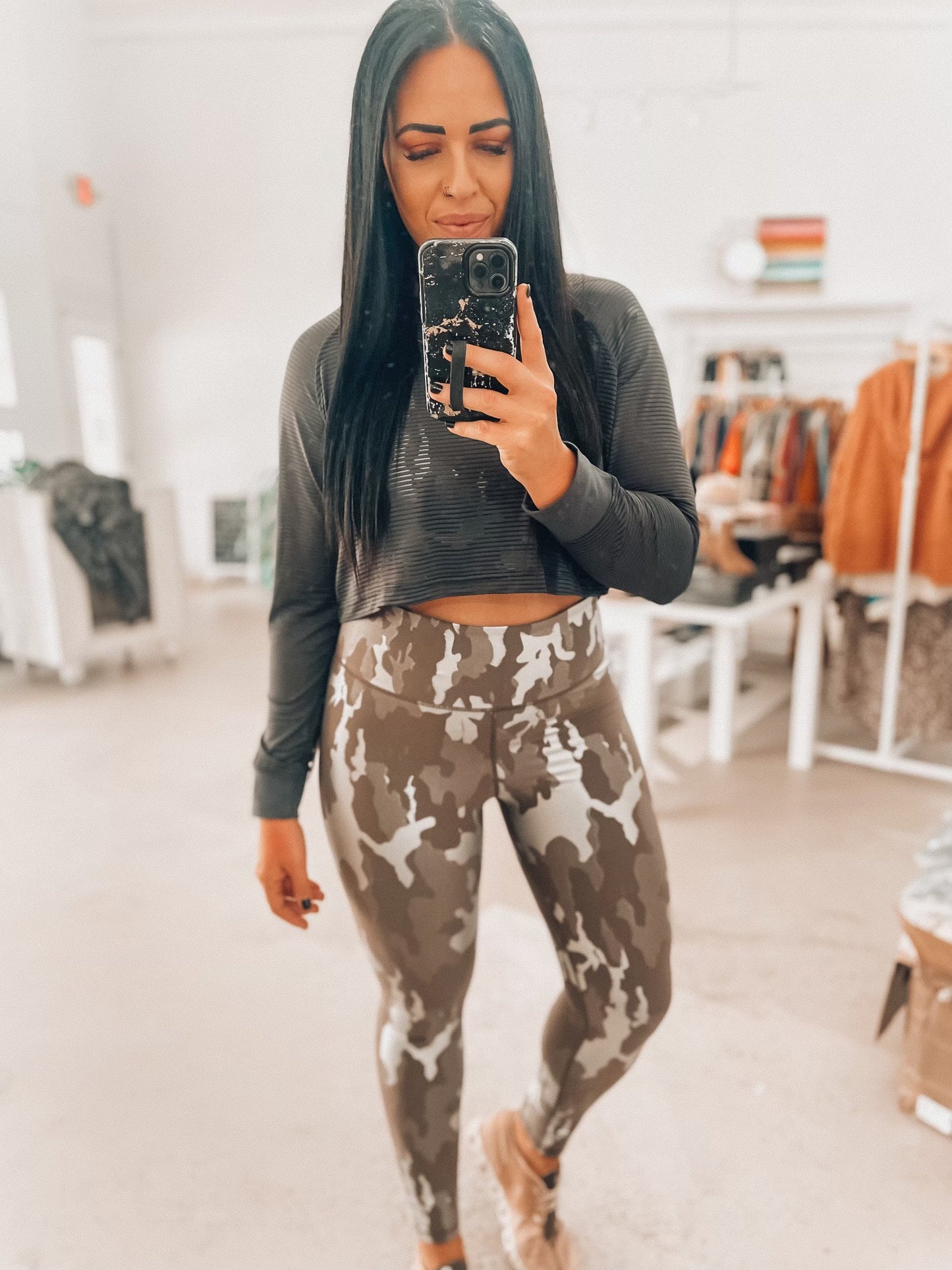Sassy Crop Long Sleeve