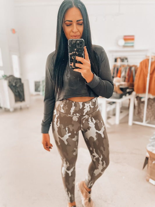 Sassy Crop Long Sleeve