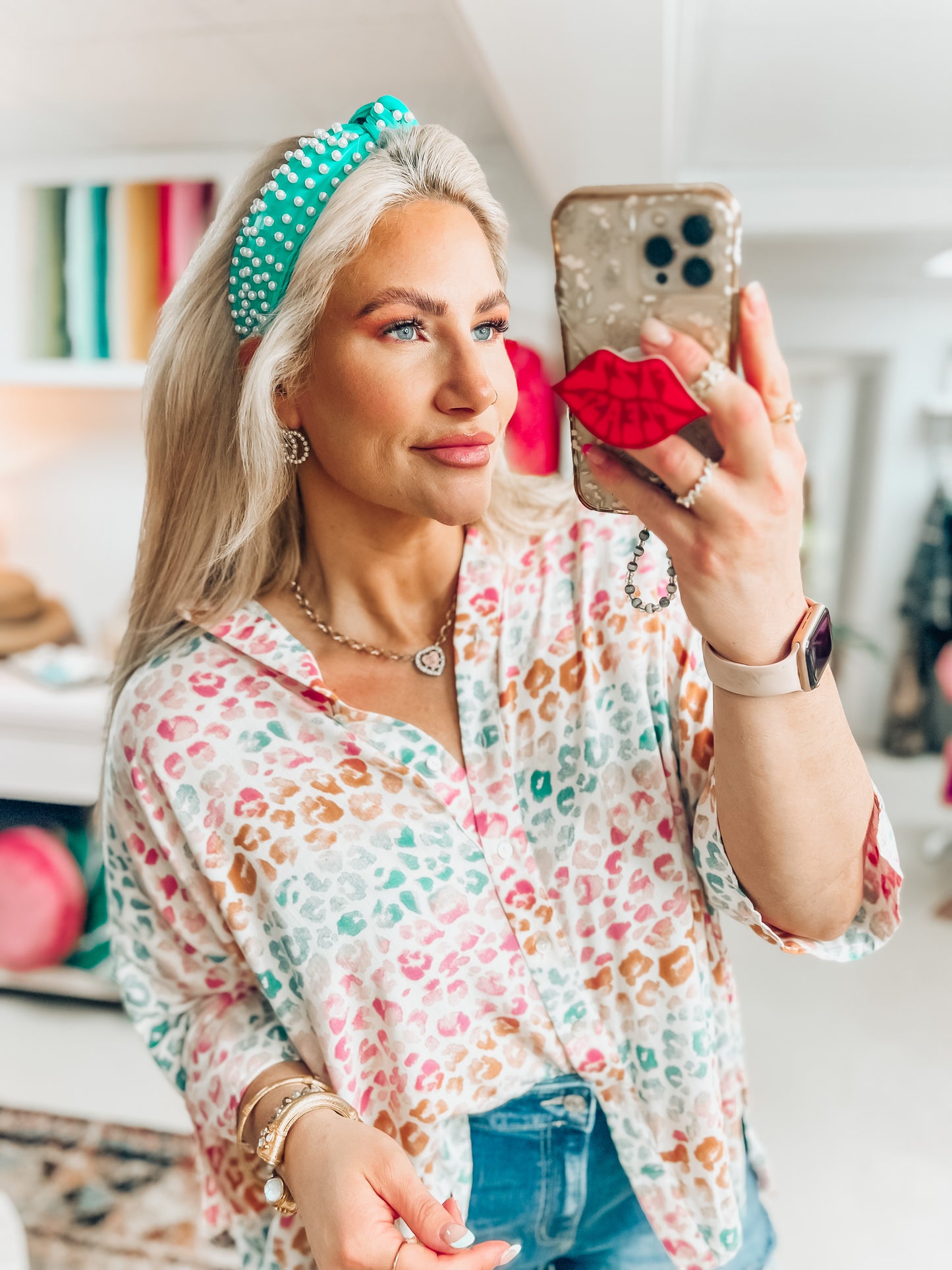 Fly Me Away Spring Button Up