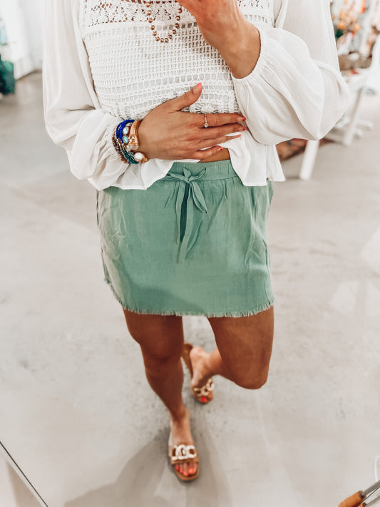 Tillie Linen Skirt