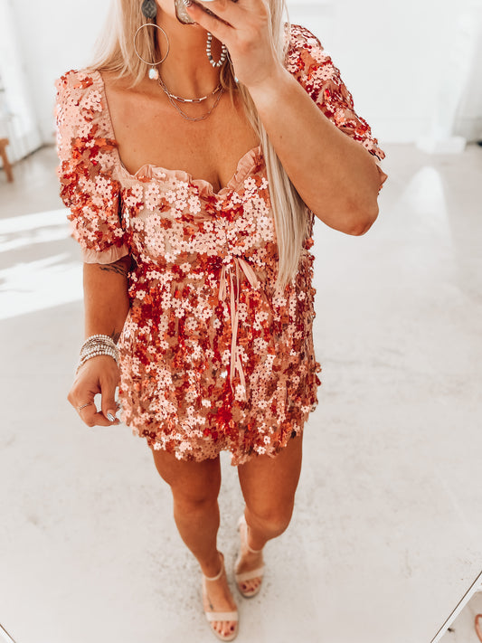 Colby Rose Gold Dress