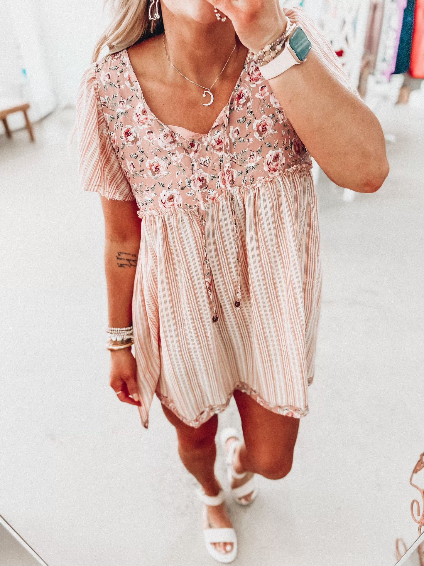 Vintage Floral Dress