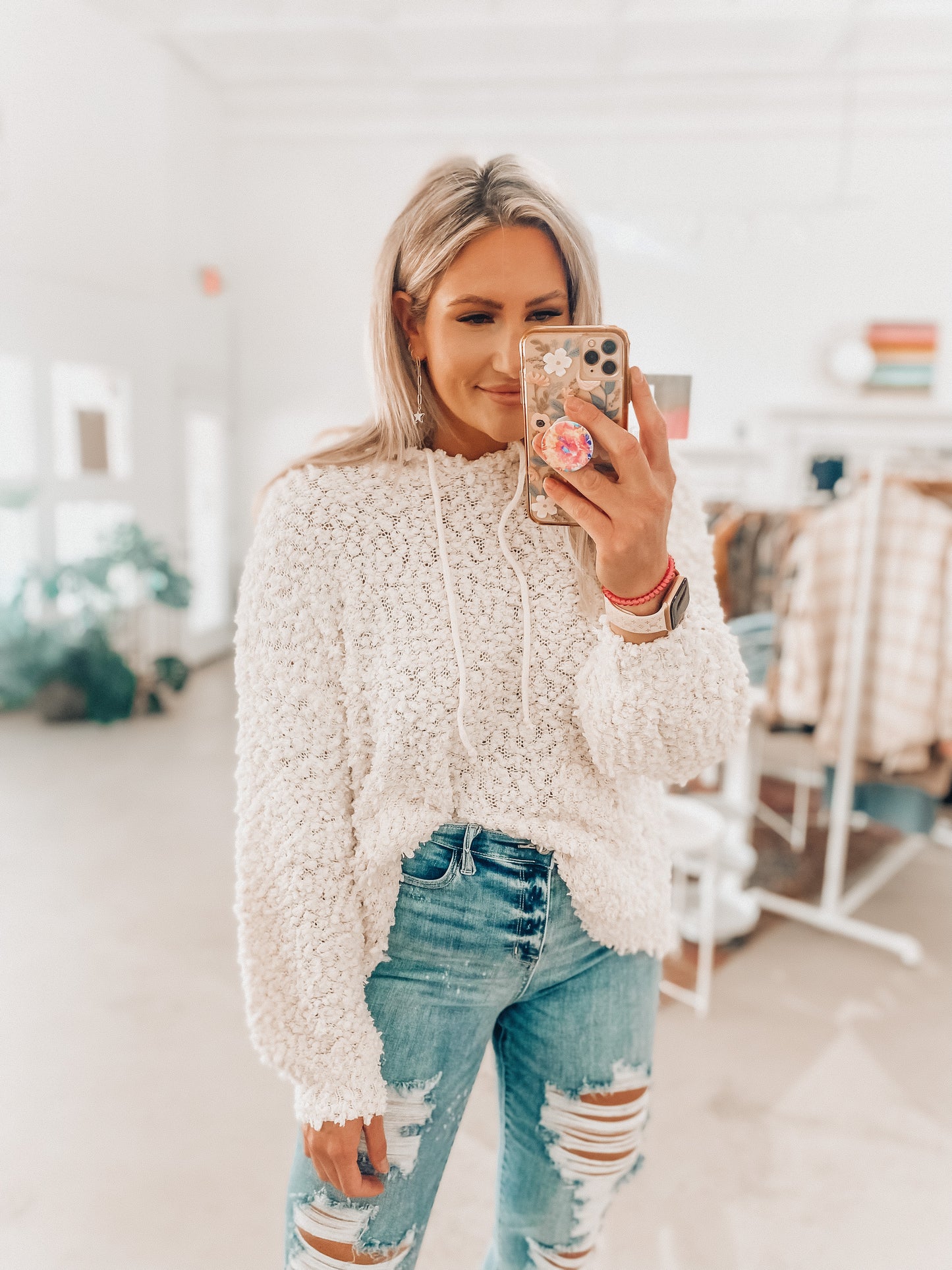 Autumn Cozy Hooded Pullover