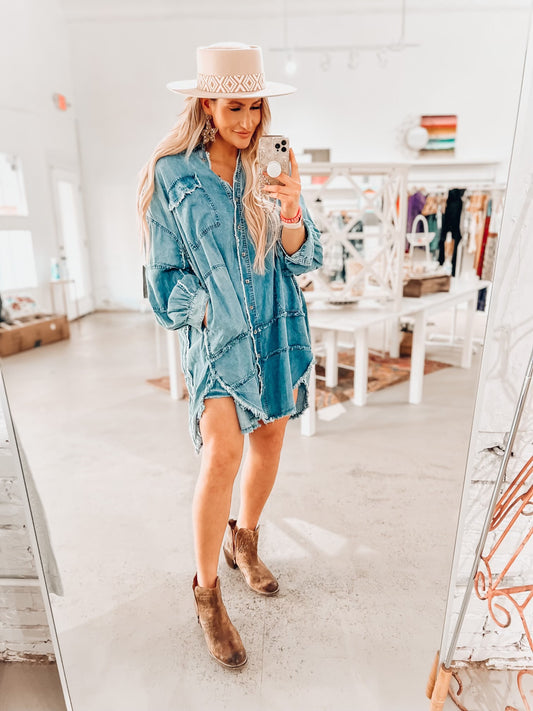 The Dutton Denim Dress