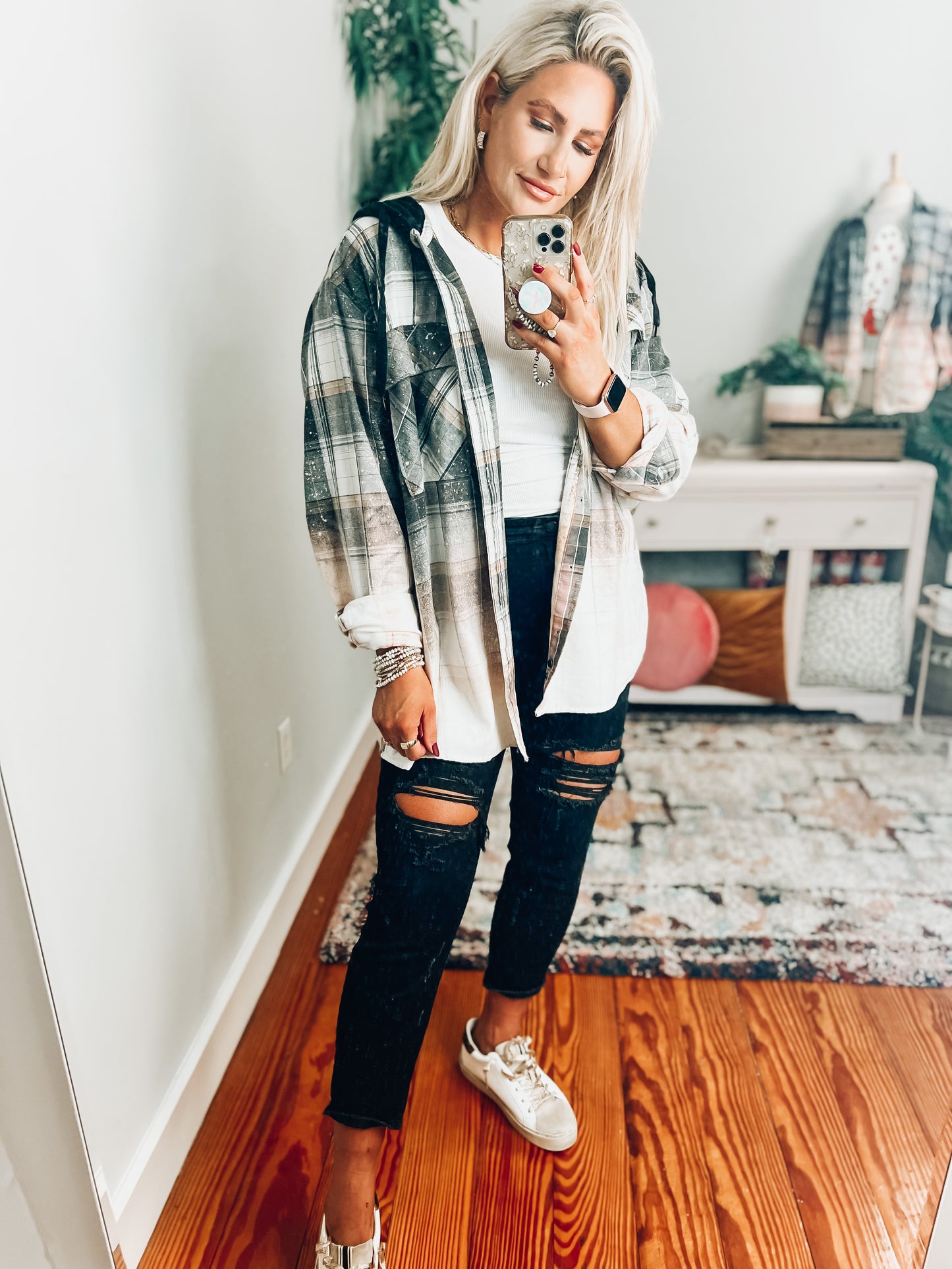 Willow Hooded Flannel