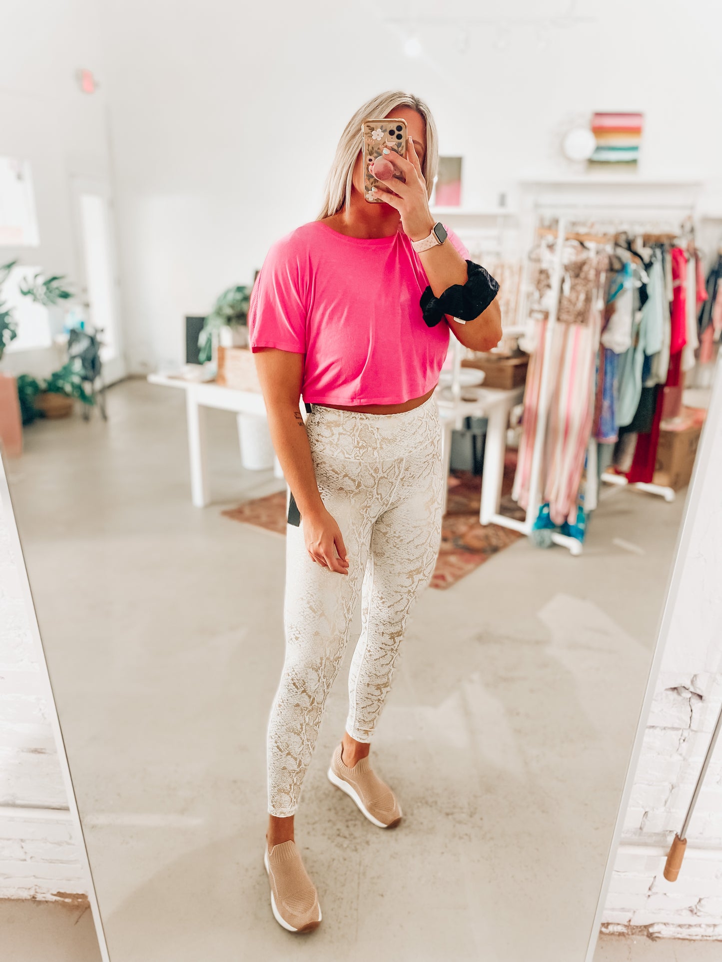 Jazzi Mesh Crop Top