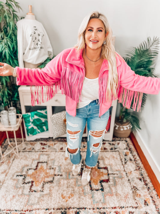Skylar Fringe Jacket