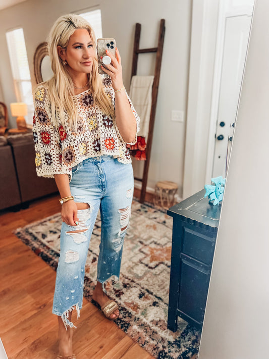 Dream Big Crochet Top