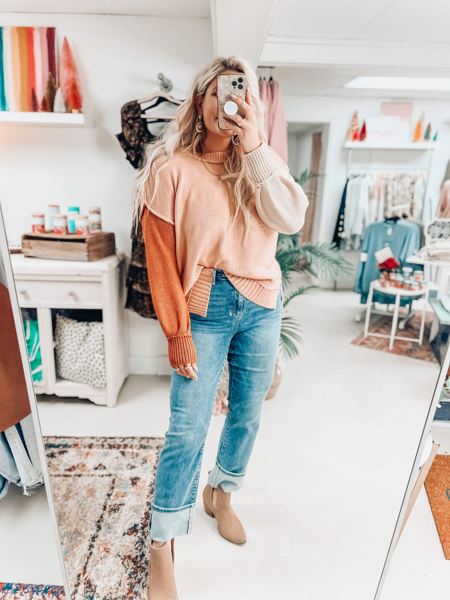 Blake Colorblock Sweater