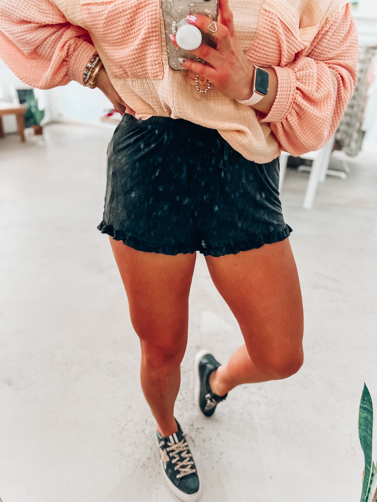 Layne Ruffle Shorts