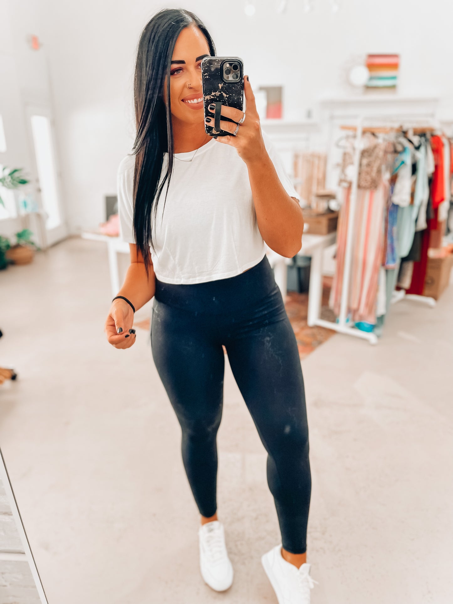 Jazzi Mesh Crop Top