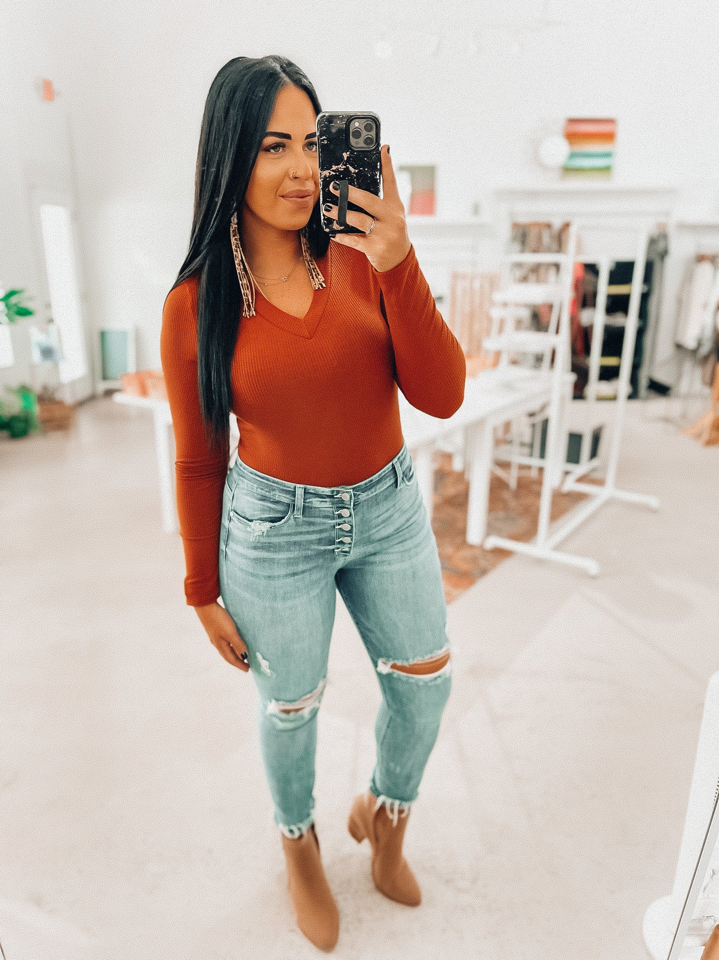 Greer Long Sleeve Bodysuit