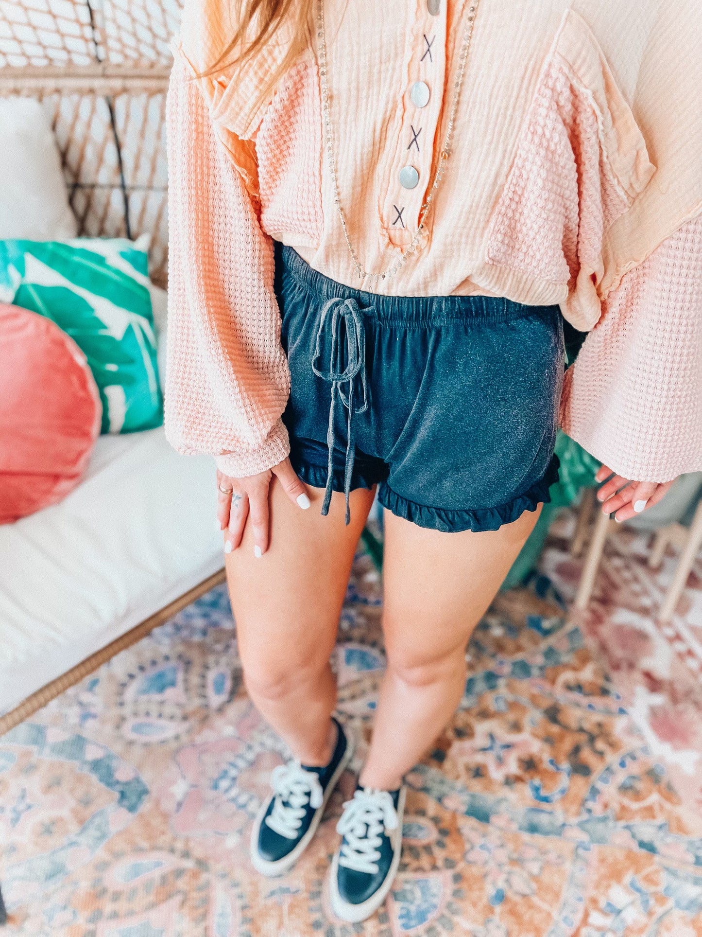 Layne Ruffle Shorts
