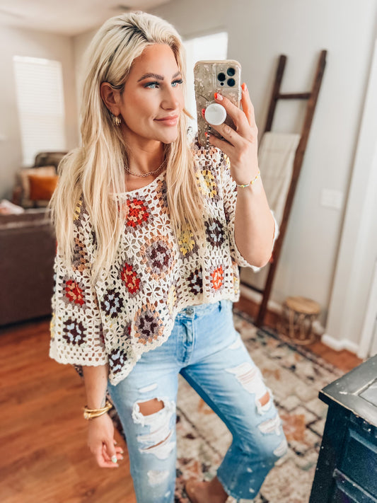 Dream Big Crochet Top