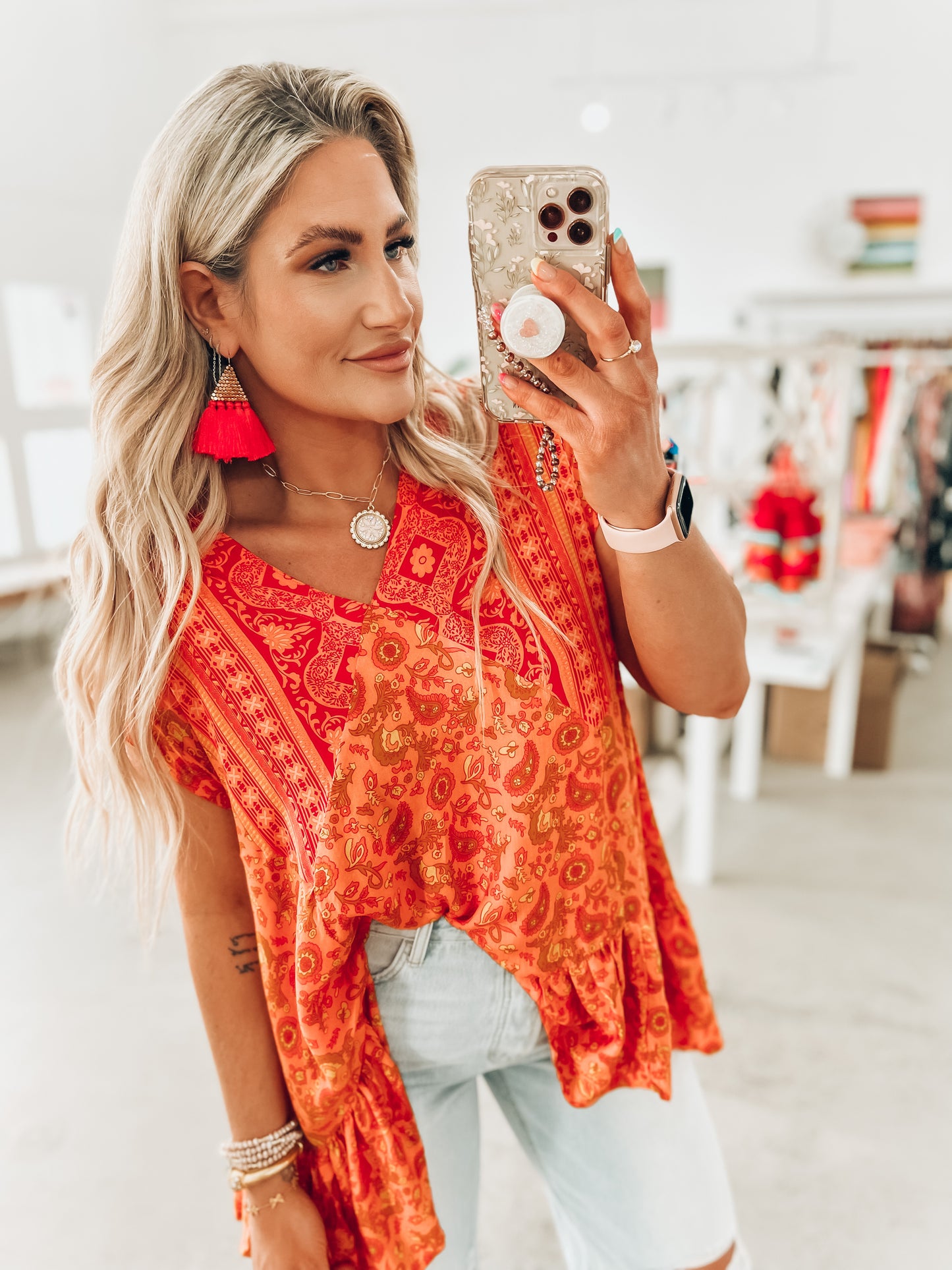 Vata Sunset Top