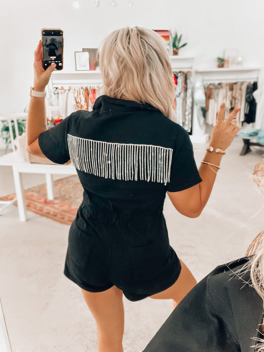 Jessie Buddy Love Fringe Romper