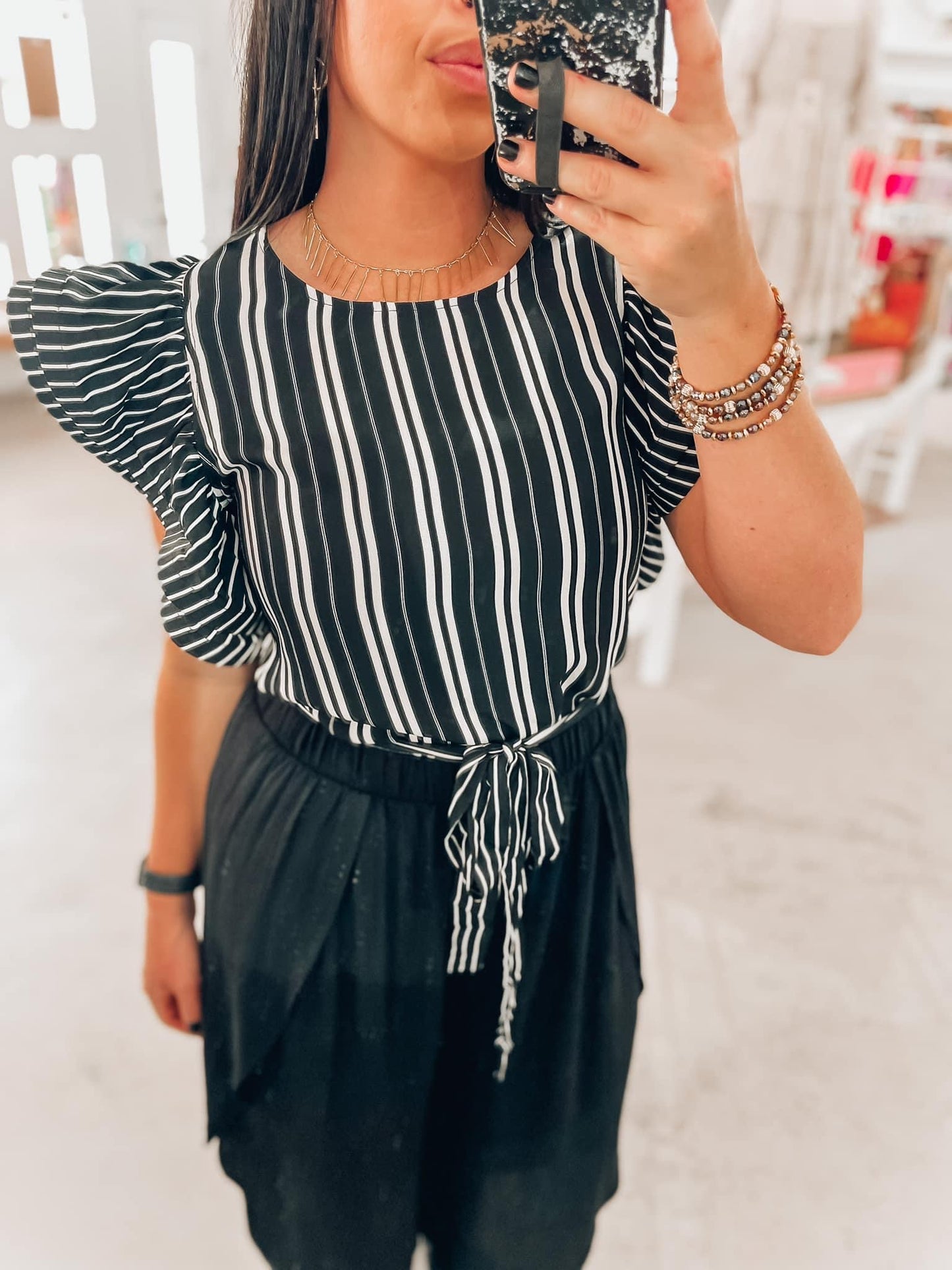 Marci Striped Top