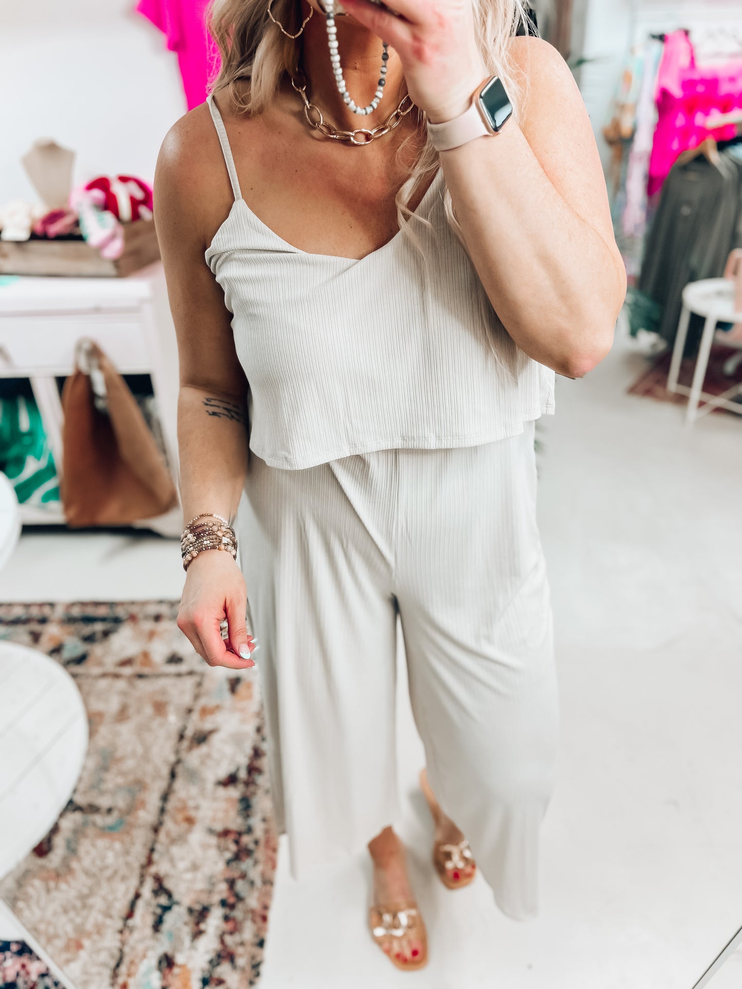 Serina RIbbed Jumpsuit - 3 Colors!