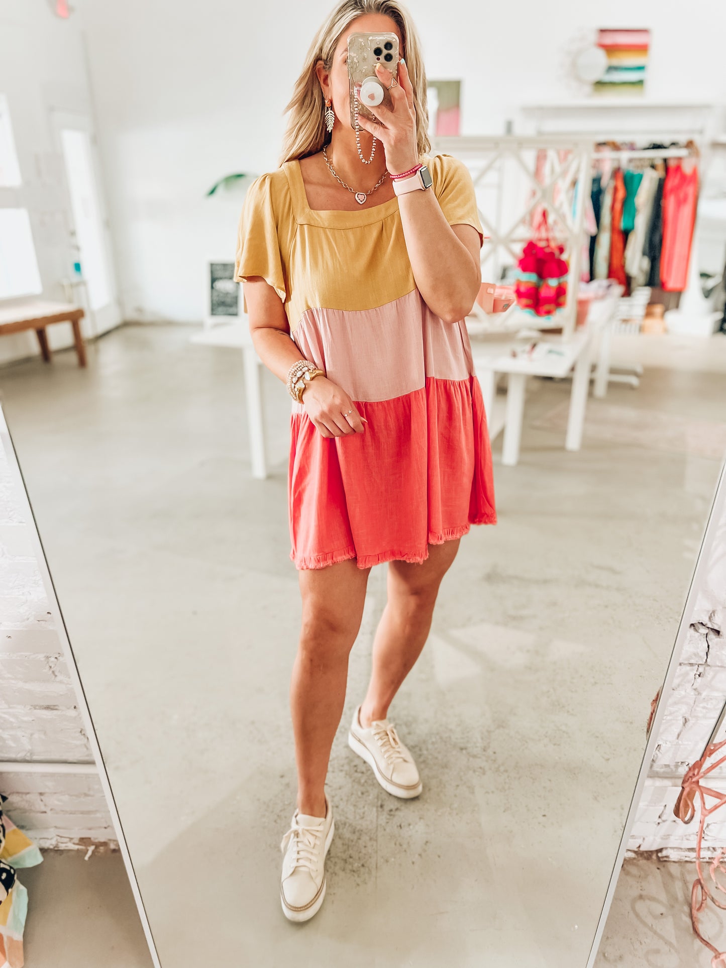Hazel Colorblock Dress