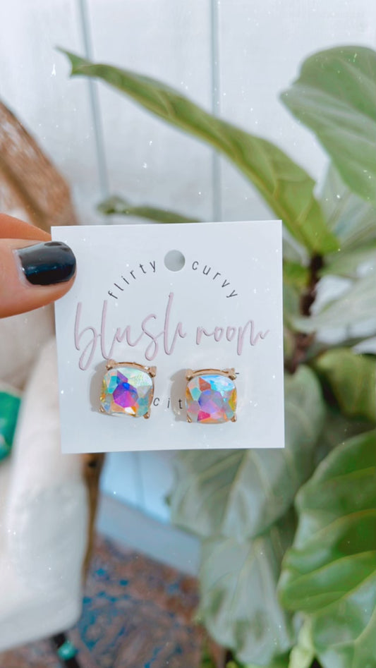 Iridescent Bling Studs