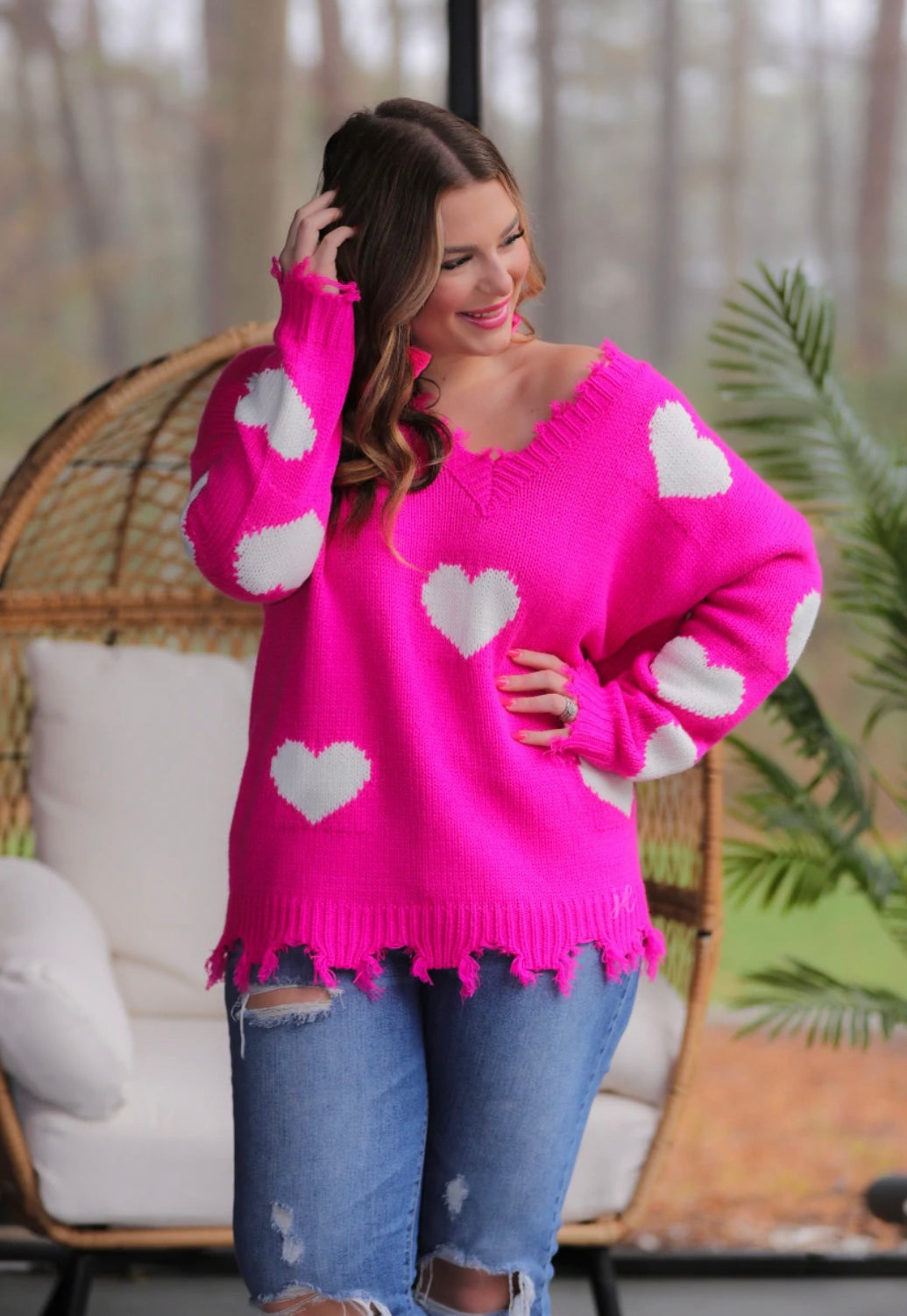 Preorder Bend & Snap Hearts Sweater