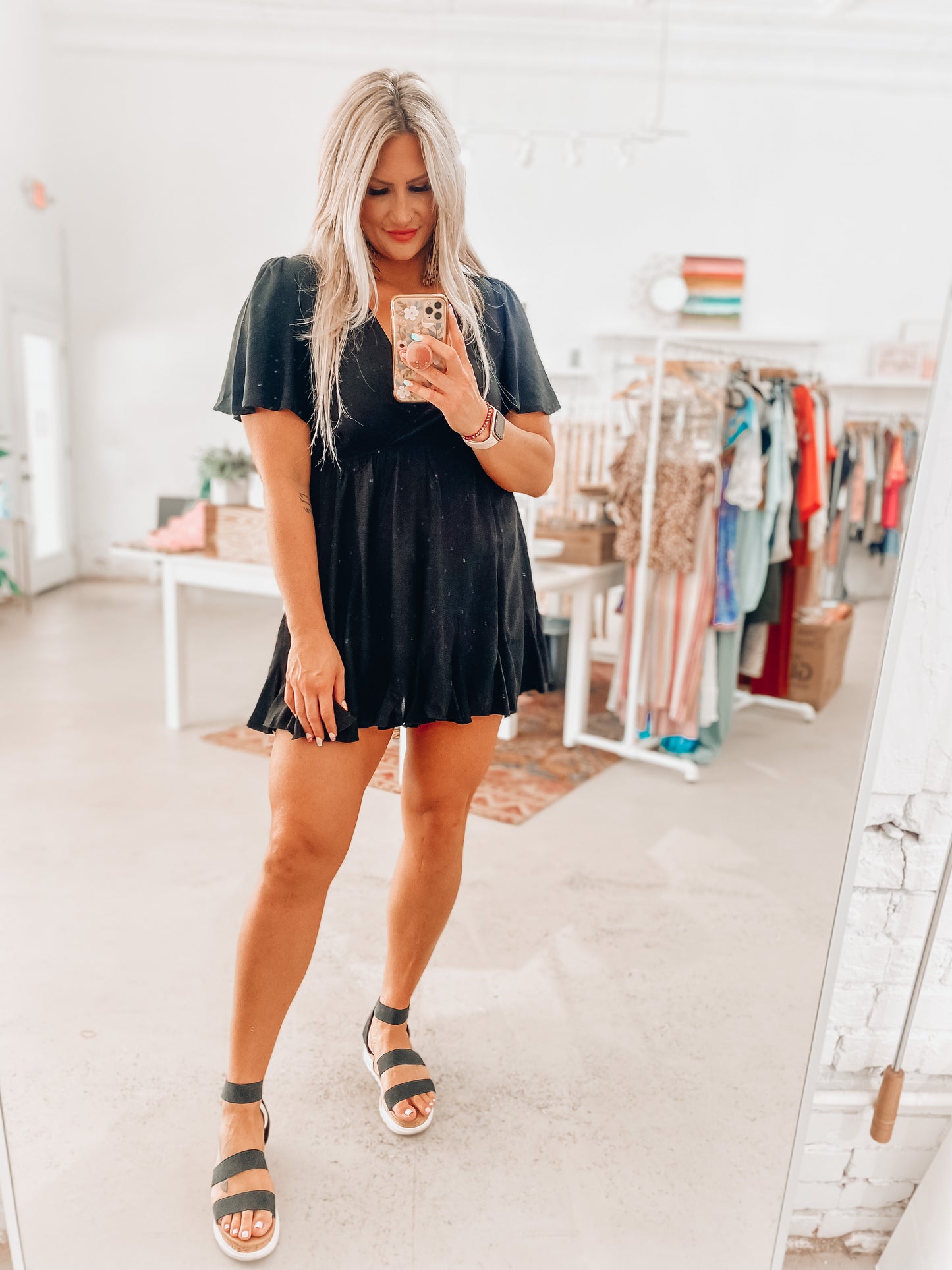 Kate Ruffle Mini Dress