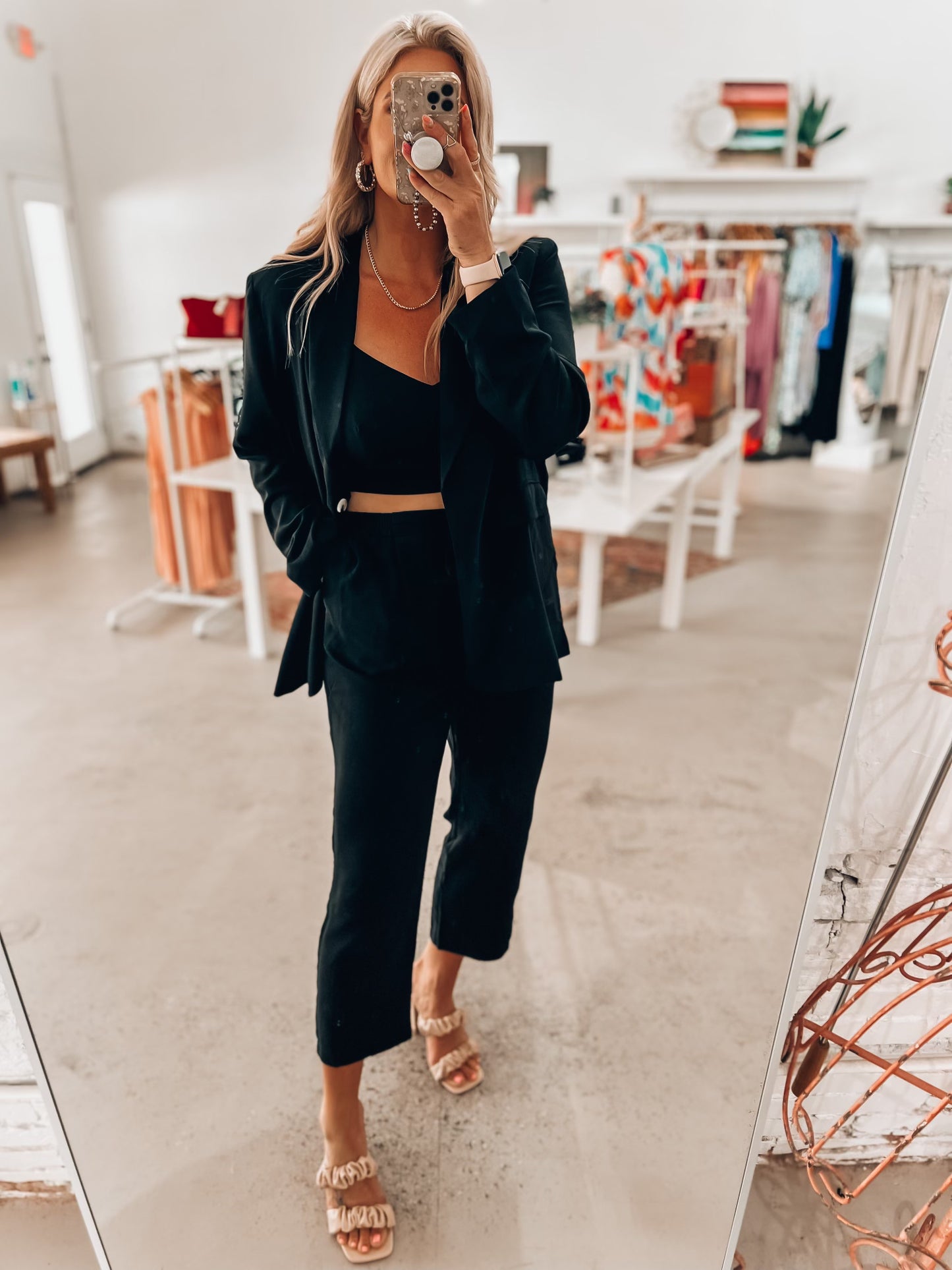 Boss B*tch Power Suit- Black
